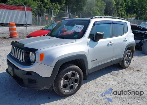 2018 Jeep Renegade Sport from USA, damaged, VIN ZACCJBAB2JPH43339